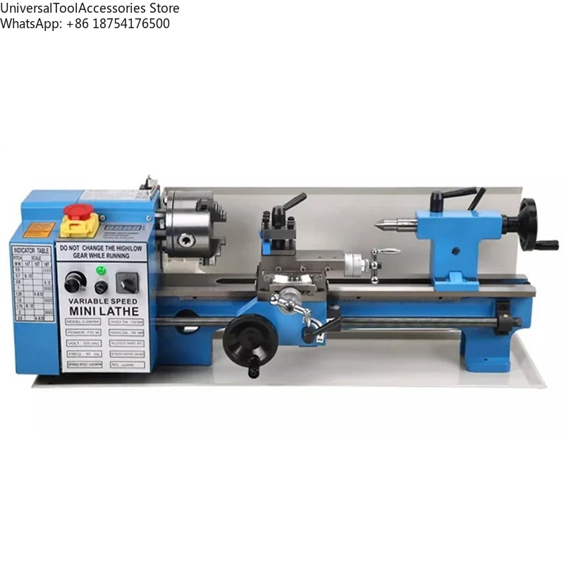 Woodworking Lathe Variable Speed 550W - Mini Tokarka Metalowa 7