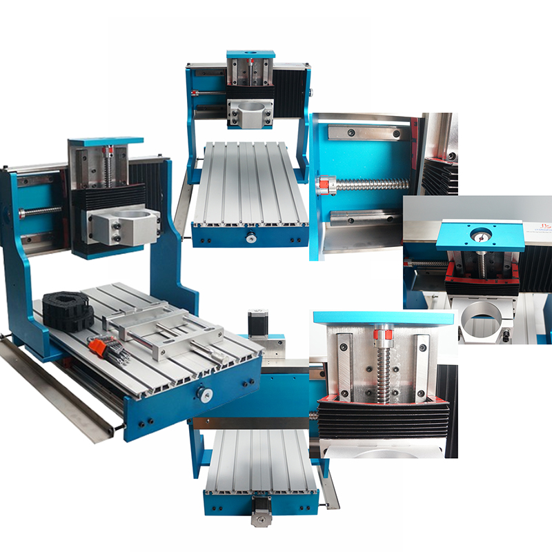 Cnc Wood Lathe Machine - Zestaw ramy frezarki CNC z prowadnicami