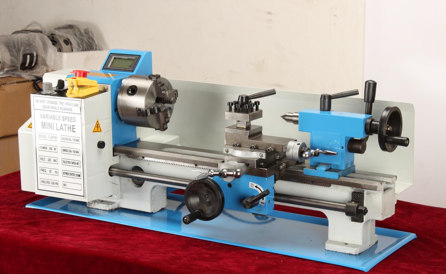 Mini Metal Lathe 7X14 - Mini Tokarka Hobby 7x14 z Metalowymi
