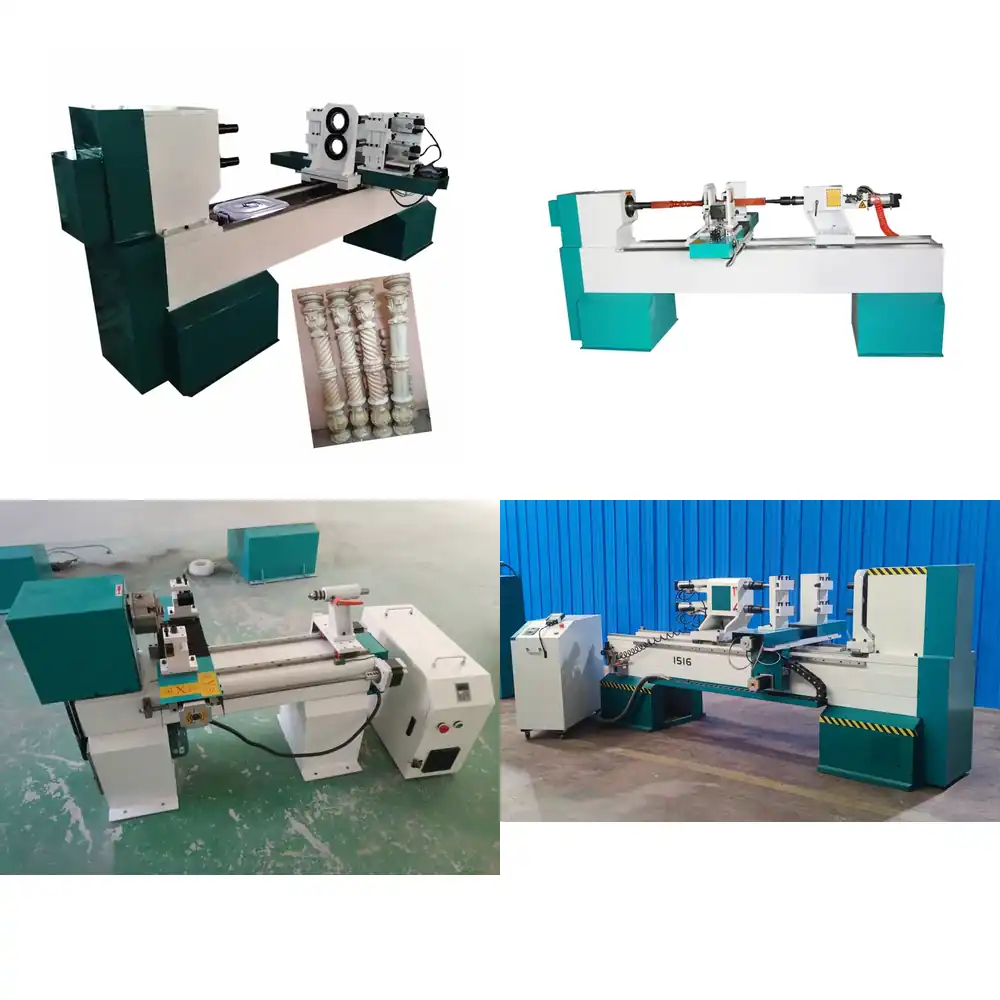 Cnc Wood Lathe Machine - Tokarka CNC jednoosiowa o długości roboczej