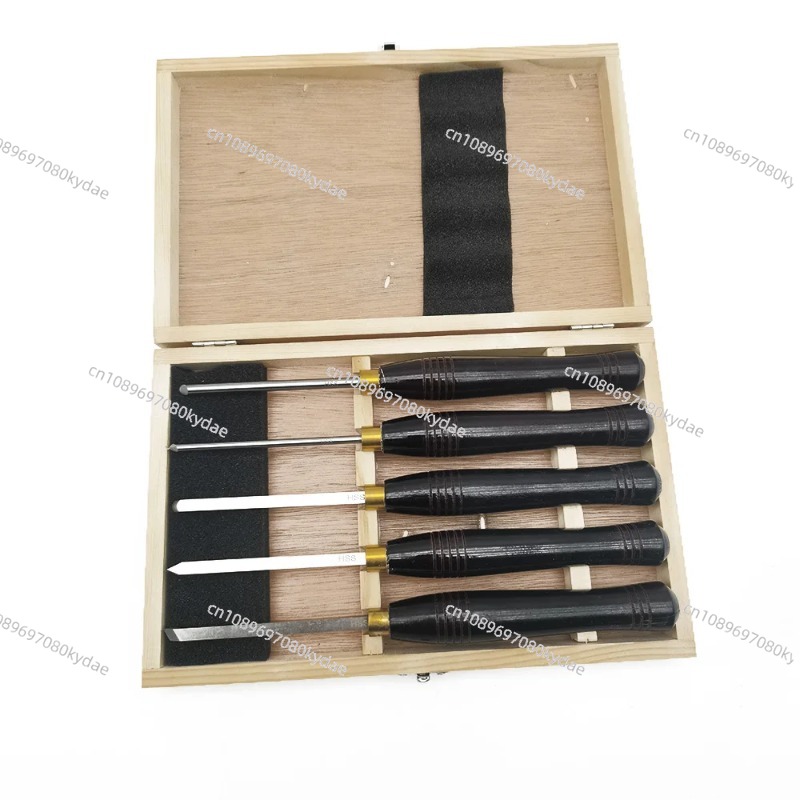 Woodturning Tools Set Hss - Zestaw 5 szt. dłut tokarskich HSS