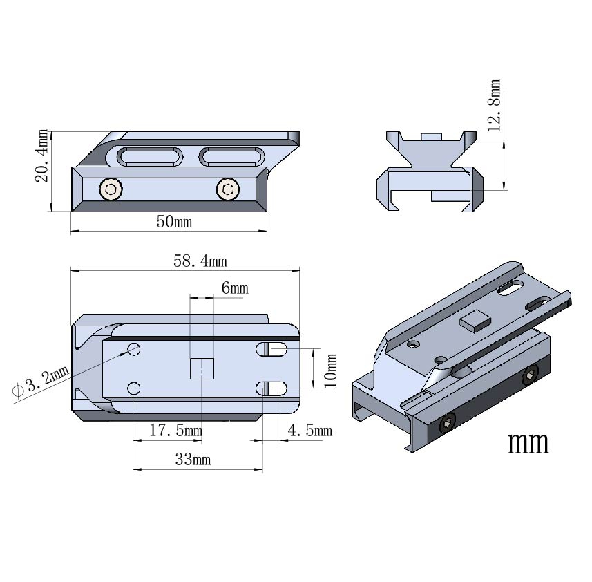 Vector Optics Red Dot Riser Ra – Wood Lathe Bed Extension recenzja i cena