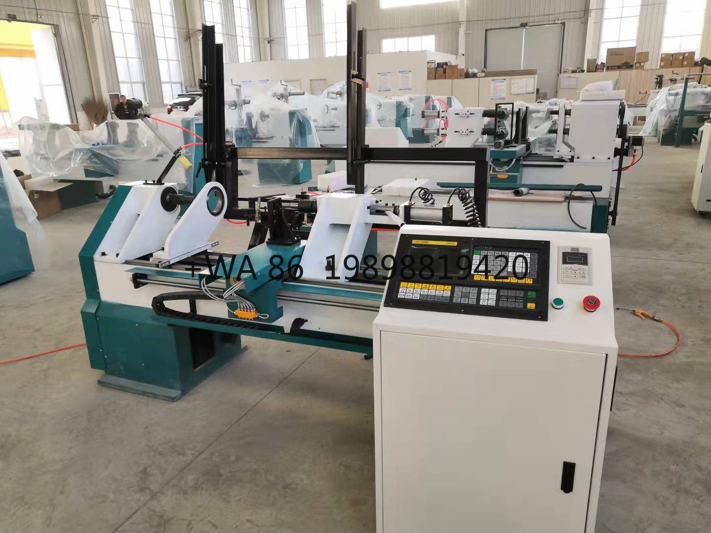 Tokarka CNC do drewna z automa – Cnc Wood Lathe Machine recenzja i cena