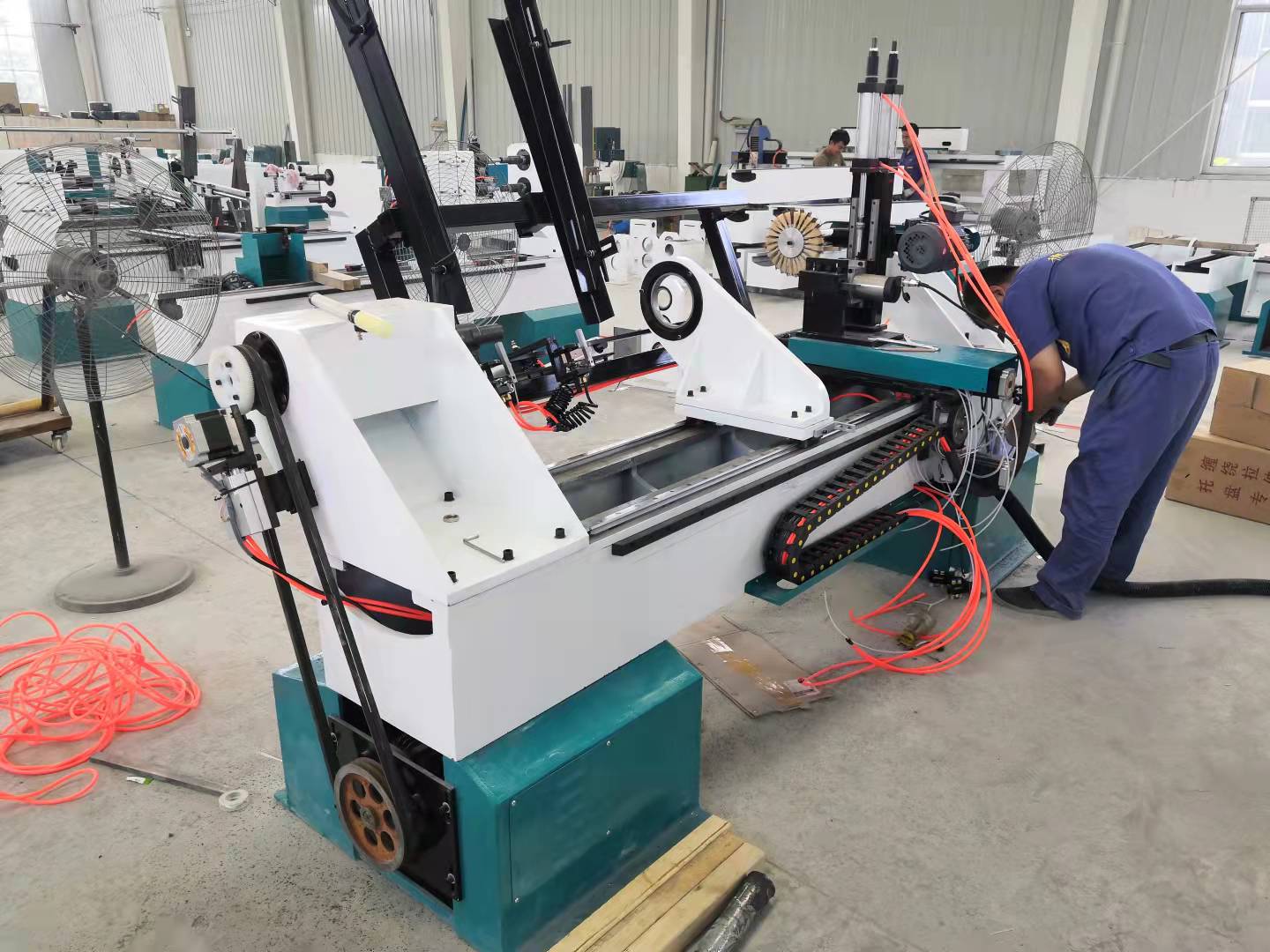 Tokarka CNC do drewna z automa – Cnc Wood Lathe Machine recenzja i cena