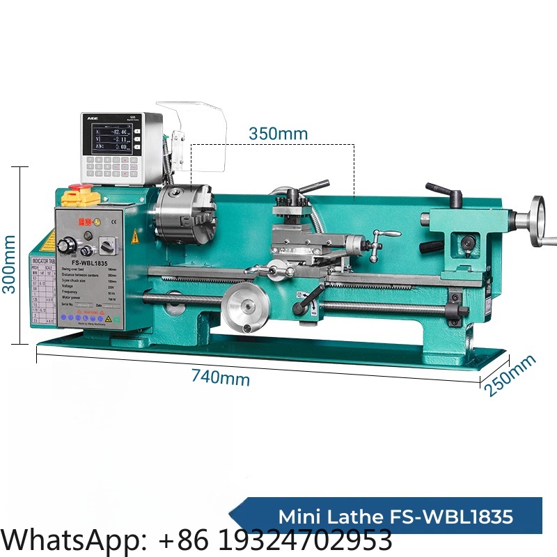 Tokarka metalowa mini 750W, no – Bench Lathe 750W Metal recenzja i cena