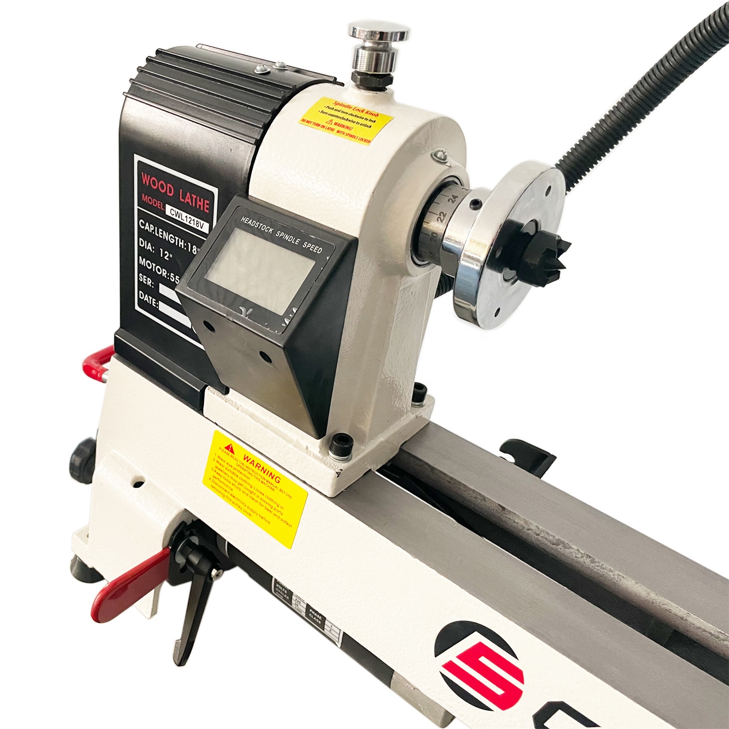 CHANSEN Produkt # CWL1218V Min – Woodworking Lathe Variable Speed 550W recenzja i cena