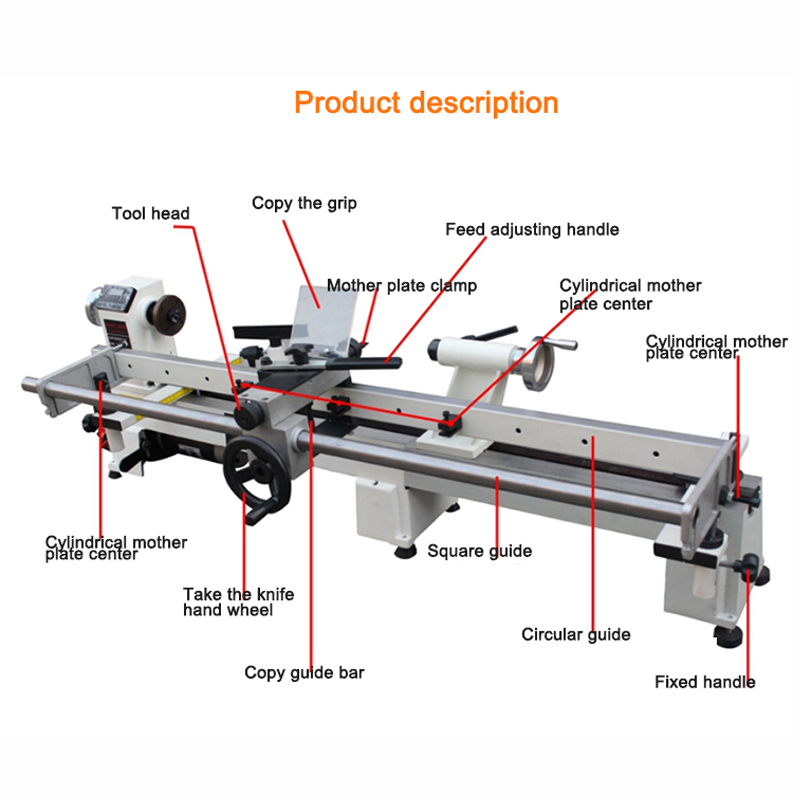 JWL1218VD – zestaw do montażu  – Wood Lathe Bed Extension recenzja i cena