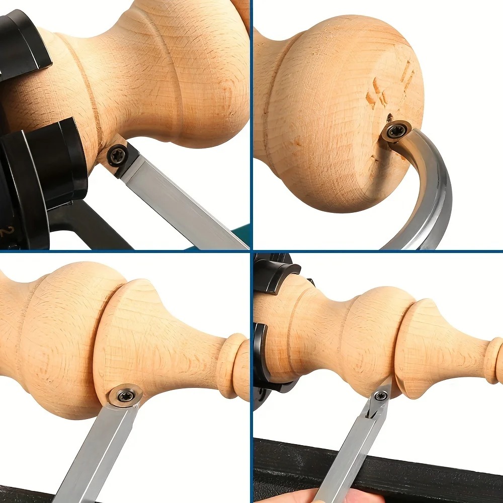 8 szt. Zestaw dłut do toczenia – Woodturning Tools Set Hss recenzja i cena