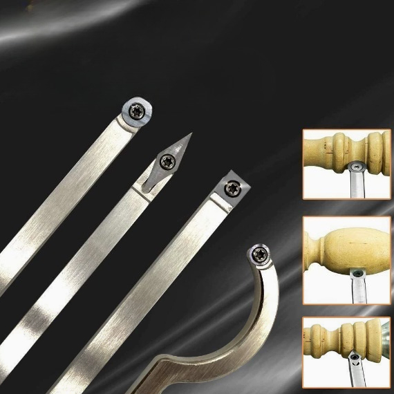 8 szt. Zestaw dłut do toczenia – Woodturning Tools Set Hss recenzja i cena