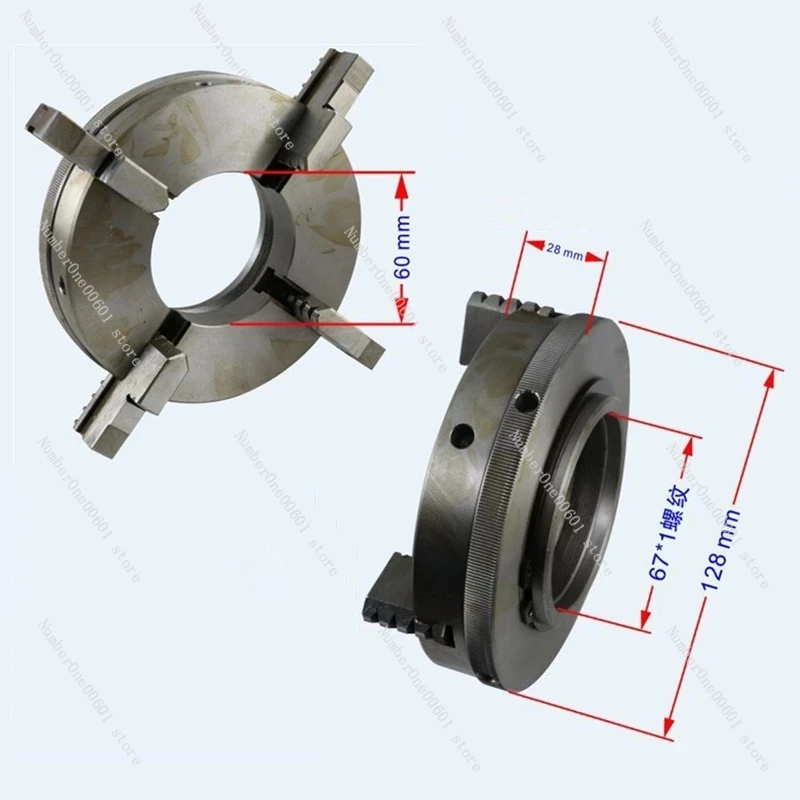 1szt Ręczny samocentrujący uch – Lathe Chuck 3 Jaw 125Mm recenzja i cena