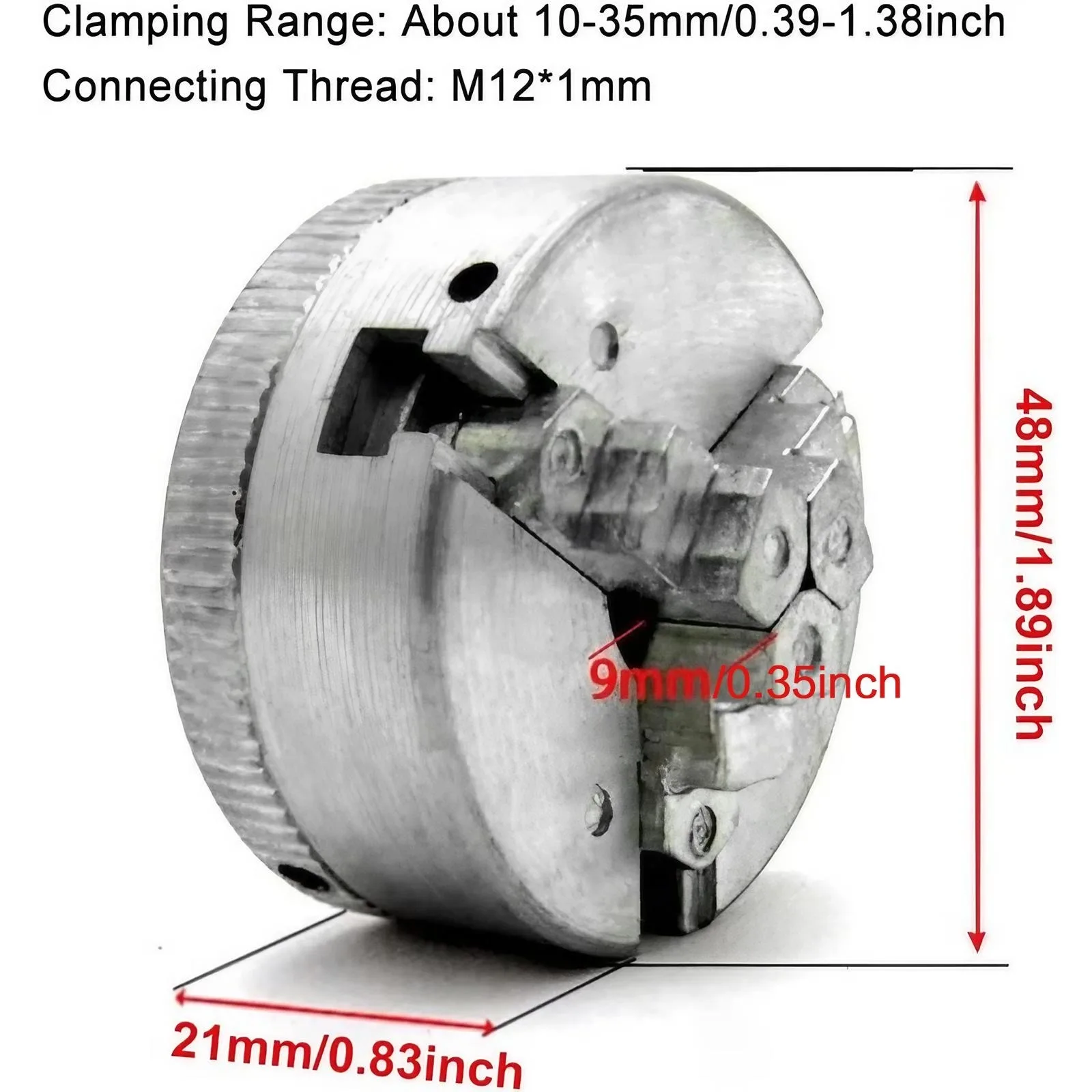 Elektryczny uchwyt wiertarski  – Wood Lathe Chuck 4 Jaw recenzja i cena