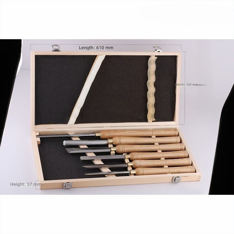 Nowy zestaw sześciu noży tokar – Woodturning Tools Set Hss recenzja i cena