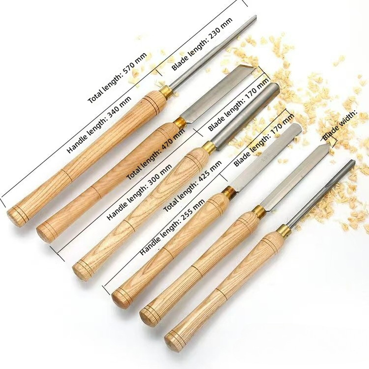 Nowy zestaw sześciu noży tokar – Woodturning Tools Set Hss recenzja i cena