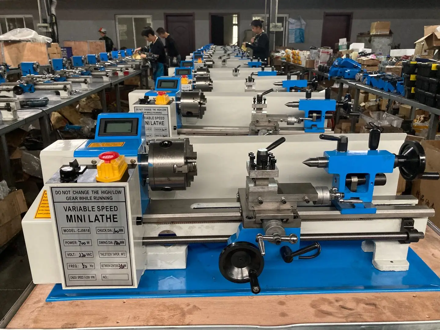 Tokarka metalowa 7*14 cali, 75 – Bench Lathe 750W Metal recenzja i cena