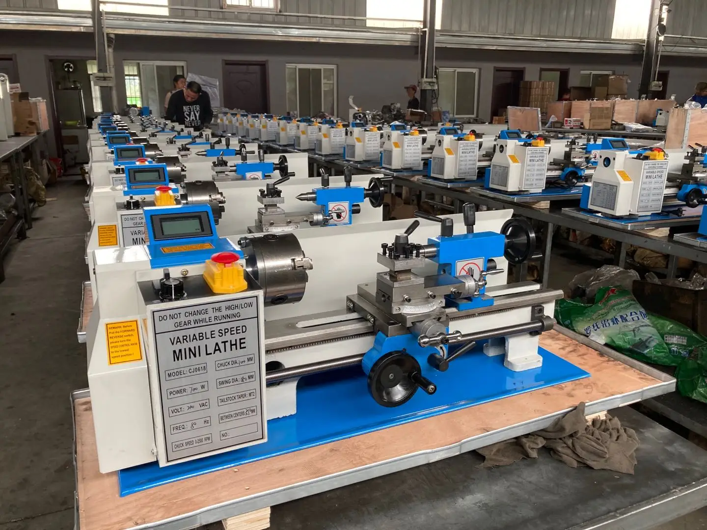 Tokarka metalowa 7*14 cali, 75 – Bench Lathe 750W Metal recenzja i cena
