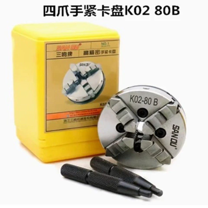 Miniaturowe, ręcznie mocowane  – Wood Lathe Chuck 4 Jaw recenzja i cena
