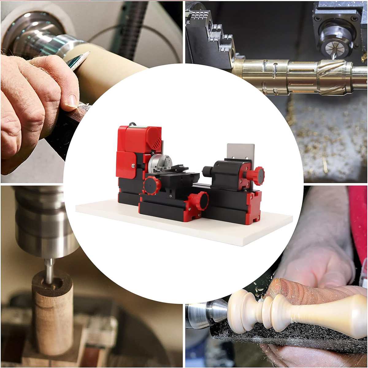 24W 20000 obr./min szybka Mini – Cnc Wood Lathe Machine recenzja i cena