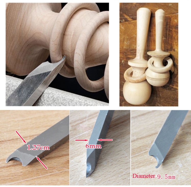 Zestaw narzędzi tokarskich do  – Woodturning Tools Set Hss recenzja i cena