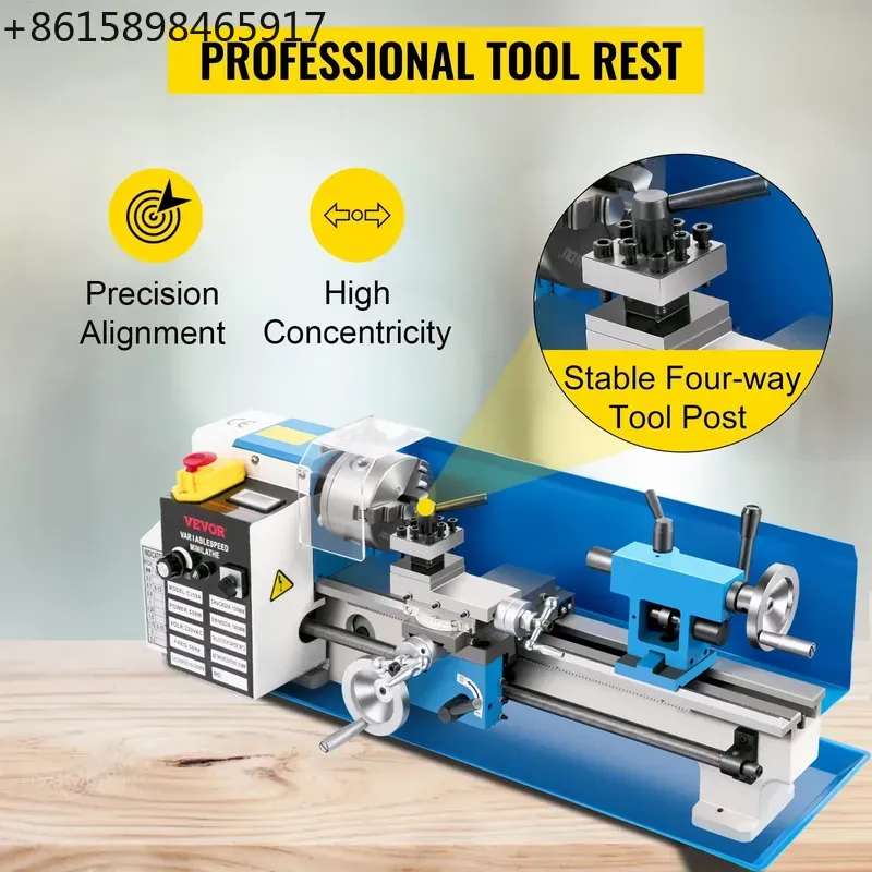 Tokarka metalowa SIHAO Mini 7x – Mini Metal Lathe 7X14 recenzja i cena