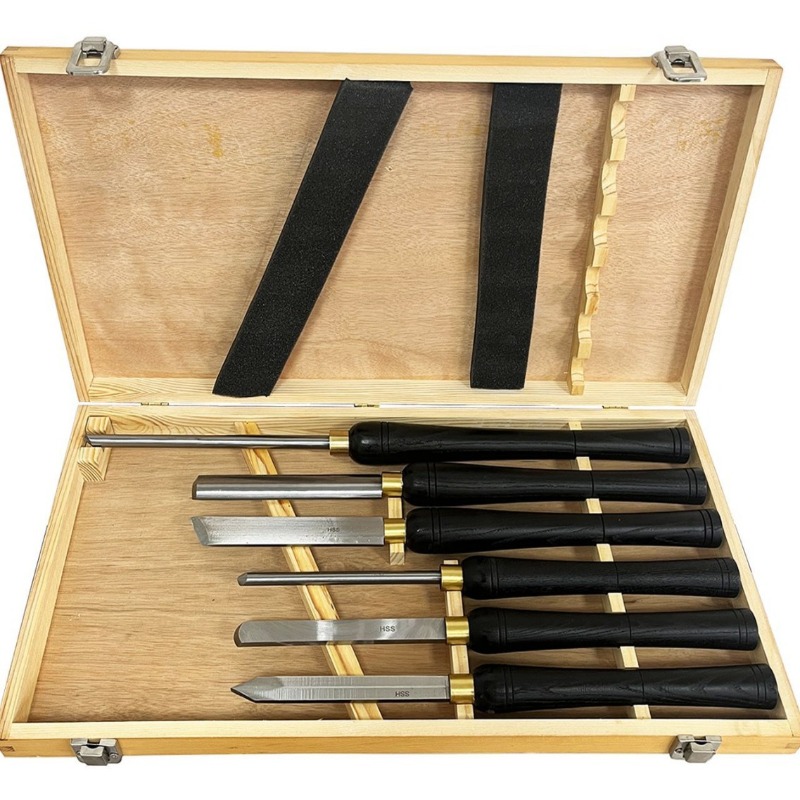 6 SZT./zestaw Noży Tokarskich  – Woodturning Tools Set Hss recenzja i cena