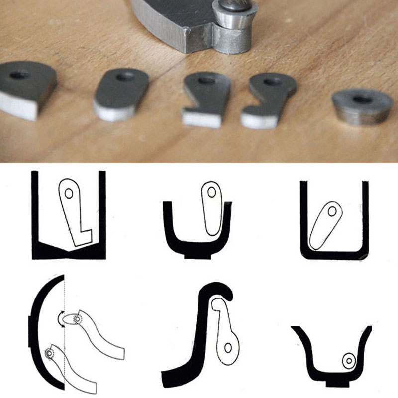 6-częściowy zestaw do obróbki  – Woodturning Tools Set Hss recenzja i cena