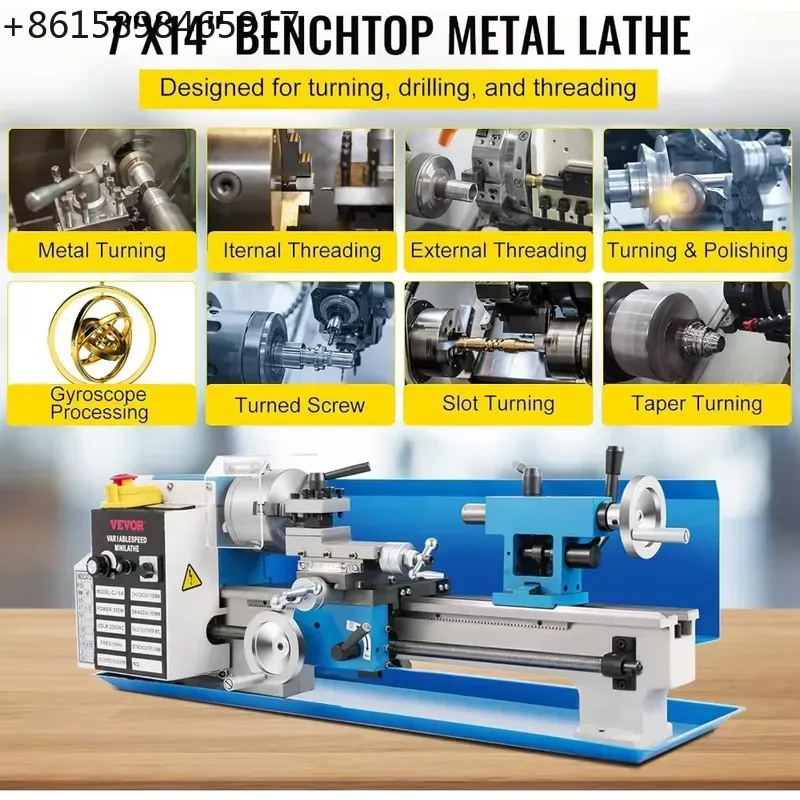 Ulepszona tokarka stołowa do m – Mini Metal Lathe 7X14 recenzja i cena