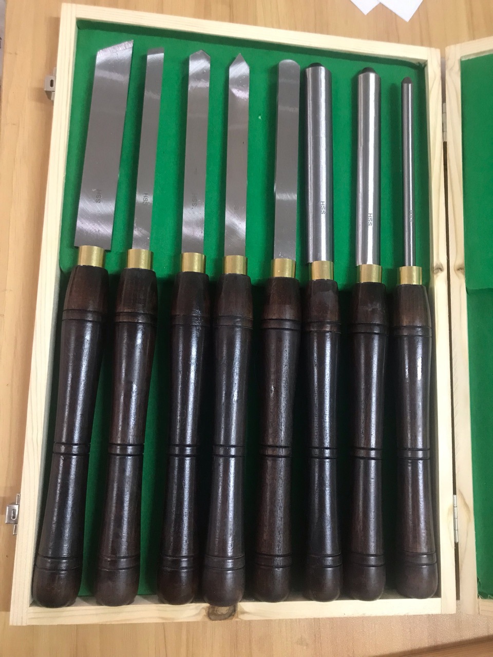 hit produktu: Zestaw 8 dłut do – Woodturning Tools Set Hss recenzja i cena