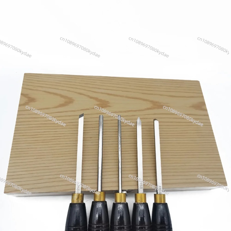 Zestaw 5 szt. dłut tokarskich  – Woodturning Tools Set Hss recenzja i cena