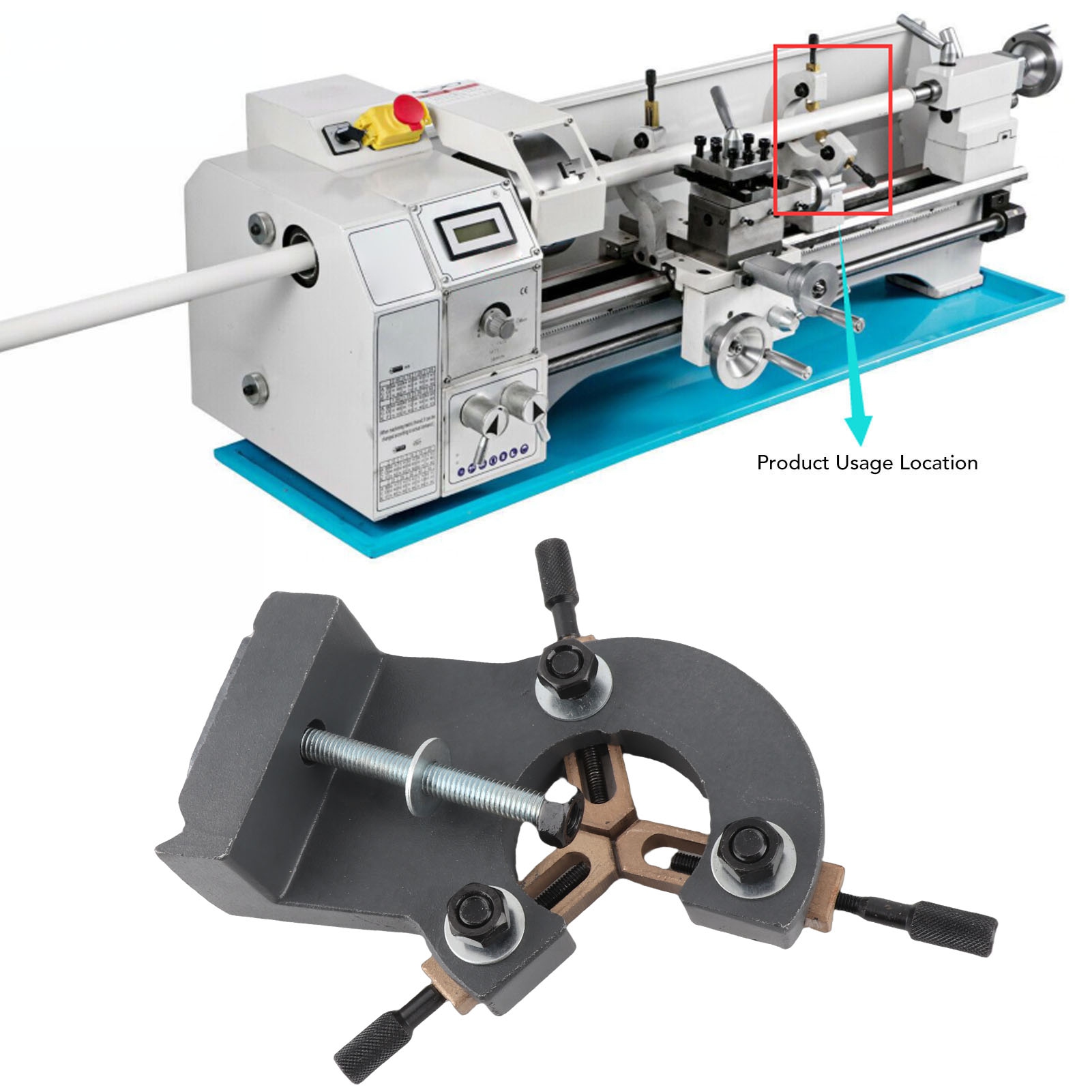 Podpórka do tokarki do drewna  – Mini Metal Lathe 7X14 recenzja i cena