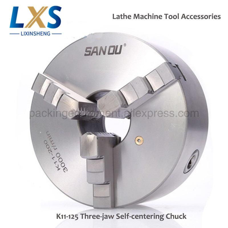 K11-125 3-szczękowy ręczny uch – Lathe Chuck 3 Jaw 125Mm recenzja i cena