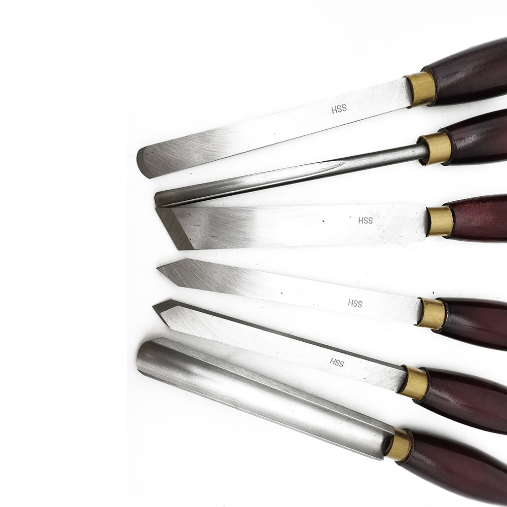 Zestaw 6 narzędzi do obróbki d – Woodturning Tools Set Hss recenzja i cena